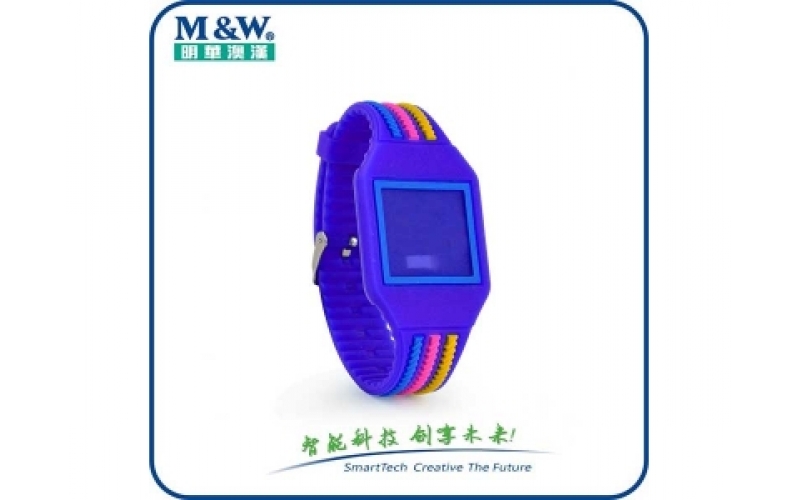 Multicolour Silicone Wristbands MWGD1701 RFID card